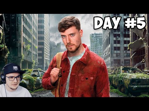 Видео: Я Выжил 7 Дней в Заброшенном Городе ► MrBeast ( Мр Бист ) | Реакция