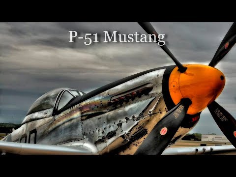 Видео: Истребитель Р 51 Мустанг