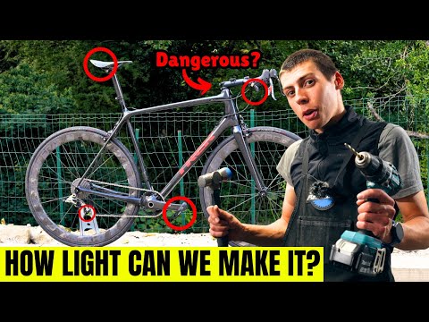 Видео: Насколько лёгким мы его сделаем? УНИЧТОЖЕНИЕ Trek Emonda для Nationals Hill Climb...