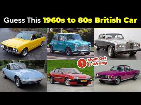 Видео: Угадайте самые продаваемые британские классические автомобили 1960–1980-х годов! Сколько из них в...