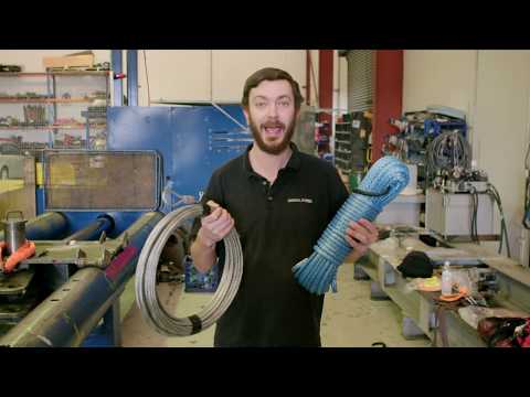 Видео: Испытание на разрушение троса лебедки: синтетический против кабельного