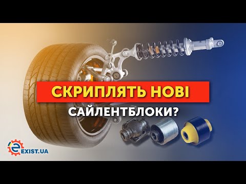 Видео: ЧТО ДЕЛАТЬ если скрипят НОВЫЕ сайлентблоки?