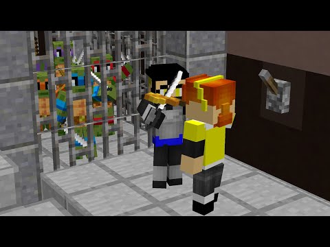 Видео: ЭЙПРИЛ О'НИЛ ПРОТИВ КАРАЙ! БИТВА ДЕВУШЕК! ПОДРУГА СПАСЛА НАС! ЧЕРЕПАШКИ НИНДЗЯ В МАЙНКРАФТ Minecraft