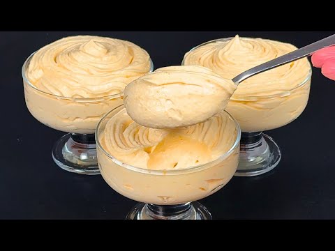 Видео: Десерт из персикового мусса за 5 минут! Самый вкусный итальянский десерт без выпечки!