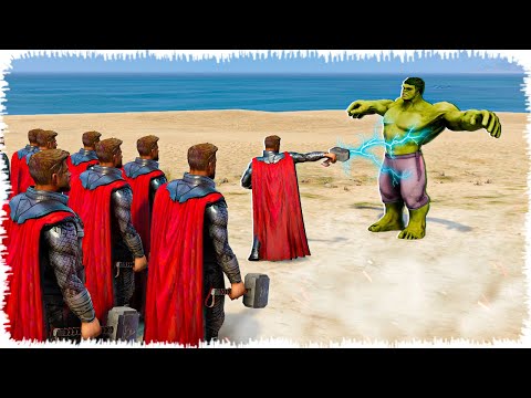 Видео: ХАЛК VS 100 ТОР (GTA V) жони джони