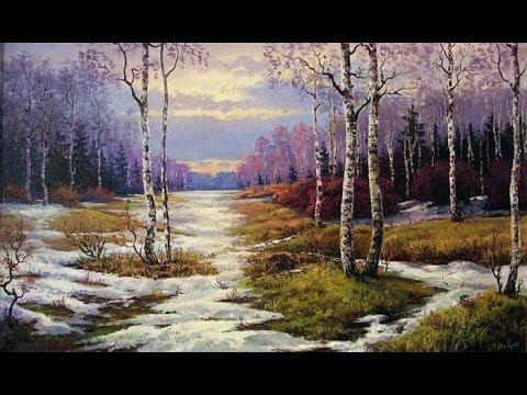 Видео: "Март ненаглядный..." Ранняя весна на картинах художников