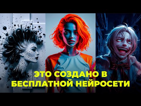 Видео: 5 бесплатных нейросетей для создания изображений (не хуже платных)