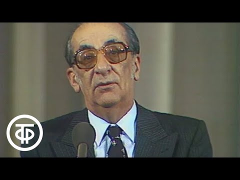 Видео: Народный артист СССР Георгий Товстоногов. Встреча в Концертной студии Останкино (1980)