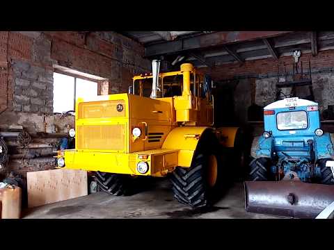 Видео: Т-40 и К-700 чистка снега