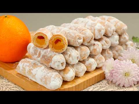 Видео: БАБУШКИНО Печенье Из 70-х с НОВОЙ Начинкой! "Алёнка в Пелёнке" с Апельсином!
