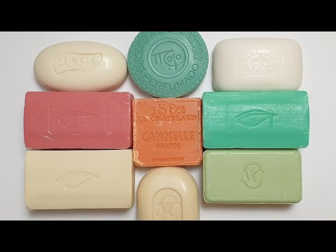 Видео: ASMR🧼Only cutting🧼Crunchy🧼Relax video🧼Dry soap🧼Сухое мыло🧼Режу мыло🧼Satisfying video🧼Soap