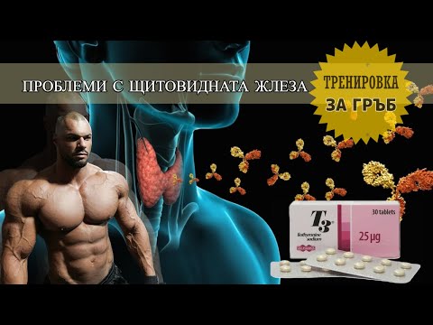 Видео: Щитовидна Жлеза ! Тренировка за гръб !