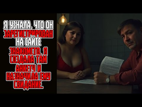 Видео: Я узнала, что он зарегистрирован на сайте знакомств  Я создала там анкету и назначила ему свидани