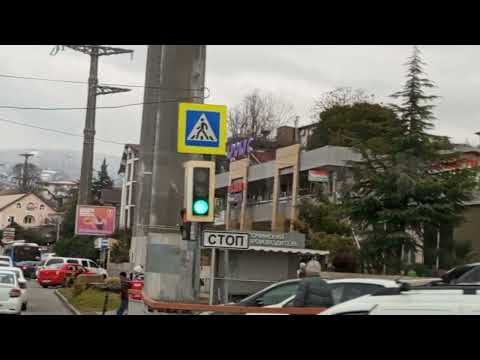 Видео: Из Сочи в Адлер автобусом, февраль 2025