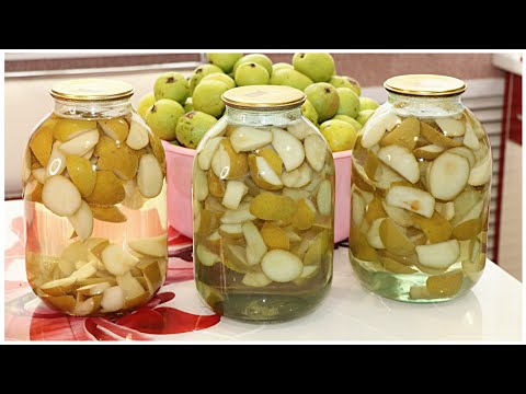 Видео: Закатываю Вкусный компот из Груш на Зиму