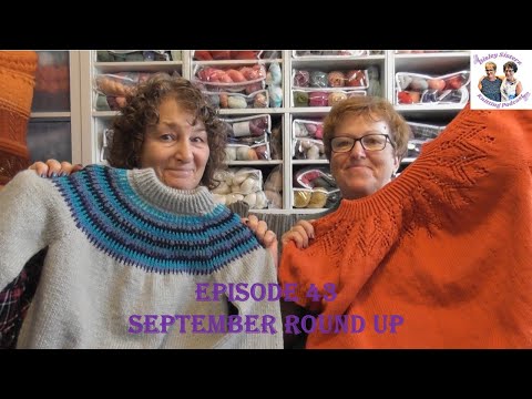 Видео: Подкаст о вязании от Disley Sisterz // Выпуск 43 // Обзор за сентябрь #подкаст #вязание #вязаниек...