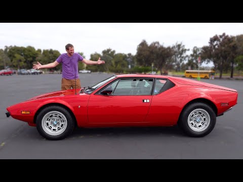 Видео: DeTomaso Pantera, это восхитительная машина которая заслуживает большего