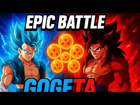 Видео: Столкновение 🔵ГОГЕТА БЛЮ против 🔴ГОГЕТА SSJ4! DBFZ Эпическая битва 3v3