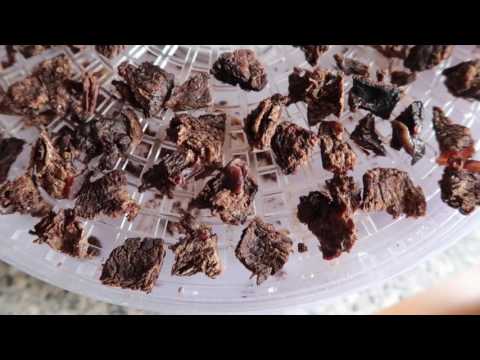 Видео: Сушу мясо для похода. Быстроразвариваемое, кусочками, не фарш.