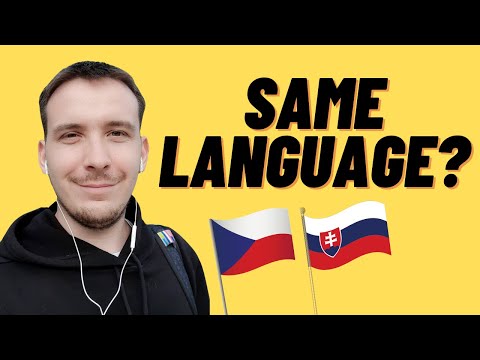 Видео: Насколько похожи чешский и словацкий?