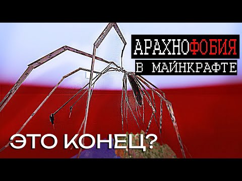 Видео: Этот Мод ЗАСТАВИТ ВАС БОЯТЬСЯ ПАУКОВ | АРАХНОФОБИЯ В МАЙНКРАФТЕ 5 ФИНАЛ