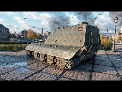 Видео: Jagdpanzer E 100 - Армированная Сталь - World of Tanks