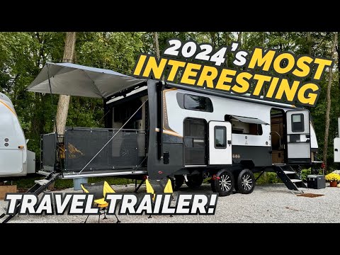 Видео: САМЫЙ интересный туристический прицеп 2024 года! Ember Overland Series 240TKR