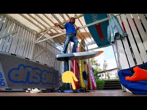 Видео: Где стоять на вингфойле. Вингфойл школа в Строгино.