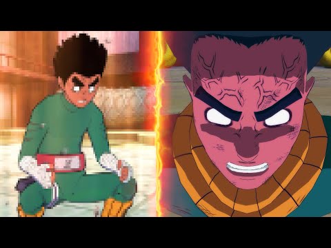 Видео: УРА РЕНГЕ!! (ВОСЕМЬ ВРАТ) РОК ЛИ В игре Наруто