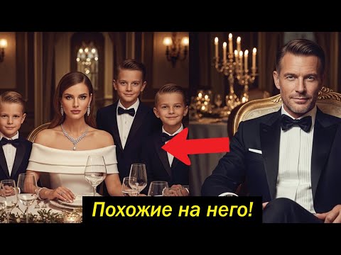 Видео: Миллионер был потрясён, увидев бывшую жену с тремя детьми, похожими на него