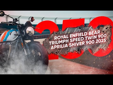 Видео: Мотоновости - Speed Twin 900, Shiver 900, S1000R, скремблер от Royal Enfield, закрытие Energica