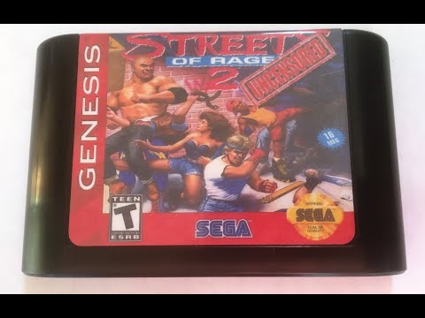 Видео: Game. Streets of Rage 2 / Улицы ярости 2 (прохождение)(god mod) Sega