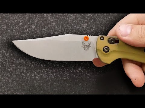 Видео: Вот ЧТО у них В ГОЛОВЕ!? Нож Benchmade Taggedout OD Green G-10!