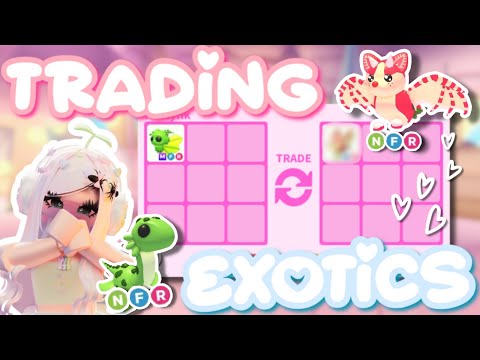 Видео: ˚୨୧⋆｡˚ Торговля экзотикой! | Видео о торговле - #adoptme #adoptmetrades ♡༊*·˚