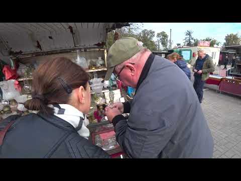 Видео: блошиный рынок варшава