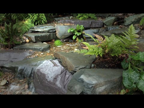 Видео: СТРОИМ ВОДОПАД