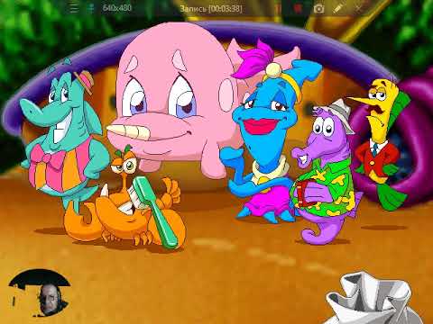 Видео: Рыбка Фредди - Дело о Похищенной Раковине. Прохождение Игры. #15. Компиляция. Игры Мультики.