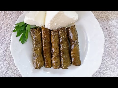 Видео: Сарми без мяса, постное