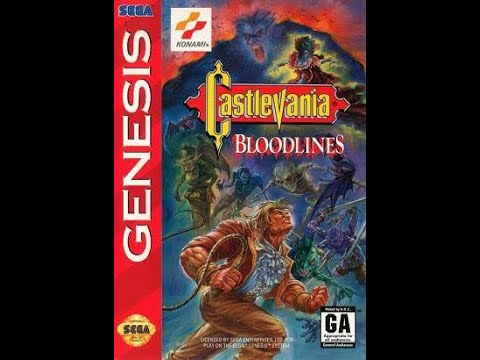 Видео: Прохождение Castlevania: Bloodlines(SEGA Mega Drive/Genesis) - 2 Часть