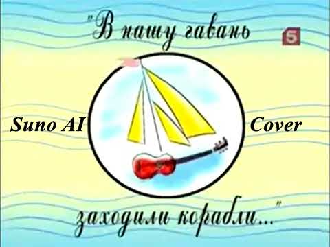 Видео: (Suno AI) Нейрокавер на заставку программы "В нашу гавань заходили корабли" (Пятый канал, 2007-2010)