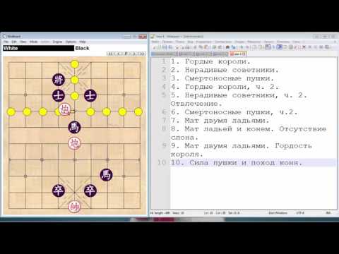 Видео: Решение задач по китайским шахматам часть 1