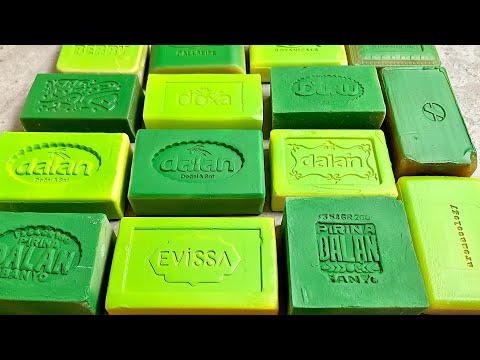Видео: Dry painted soap * ASMR soap cutting * Крашенное сухое мыло