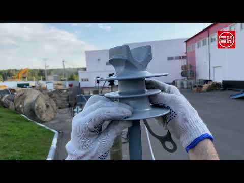 Видео: Полимерные штыревые изоляторы