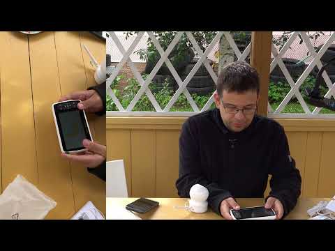 Видео: Обзор видео няни baby monitor SM650