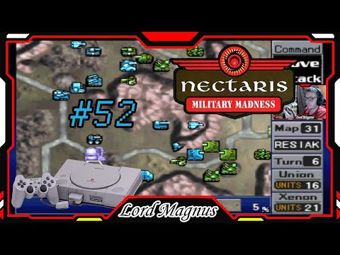 Видео: Во что поиграть? 🌒 Nectaris Military Madness 🌒 Прохождение / Ps1 gameplay сложная новая кампания #52