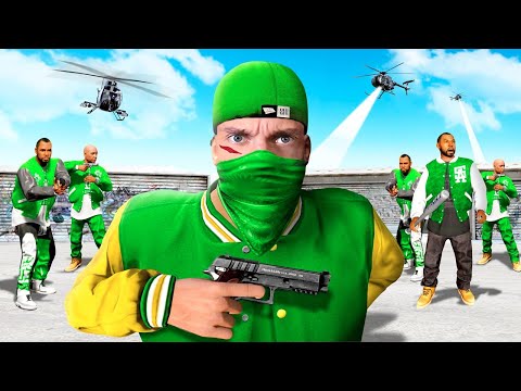 Видео: Это GTA 5, но я СТАЛ ГАНГСТЕРОМ на 24 ЧАСА!