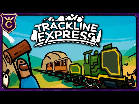Видео: БЕГУ ОТ ПОЖАРА НА ПОЕЗДЕ! Trackline Express