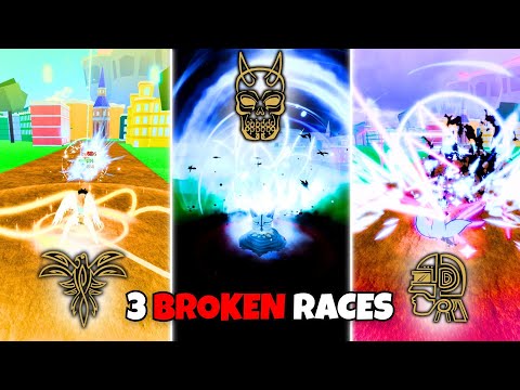 Видео: Я использовал 3 ЛУЧШИХ расы V4 в BloxfruitsPvP 💀...