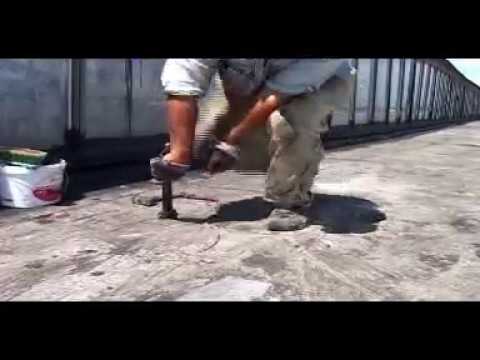 Видео: Ремонт на покриви с ИЗОМАКС течна хидроизолация част 3