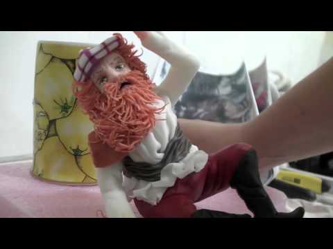 Видео: Карабас-Барабас и Артемон (4 часть фильма о торте Буратино)